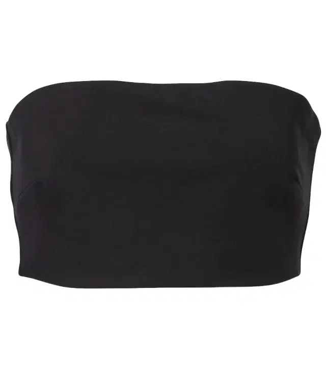 Staud Palladium strapless crop top