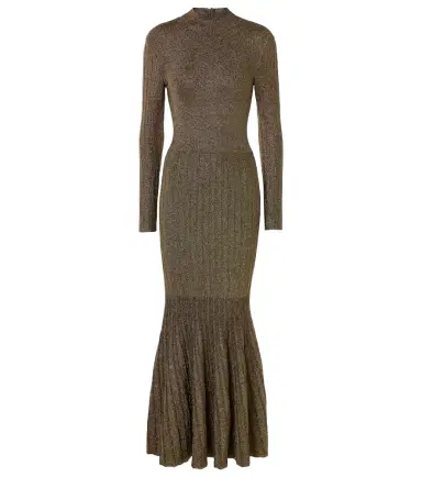 Staud Raquel lamé maxi dress | Thumbnail 1