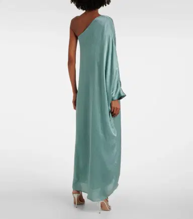 Staud Sonia one-shoulder satin maxi dress | Thumbnail 3