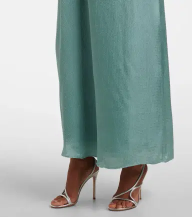Staud Sonia one-shoulder satin maxi dress | Thumbnail 5