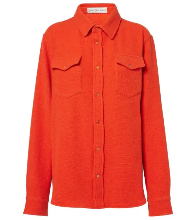 Fire cashmere shirt