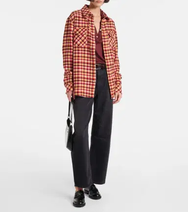God's True Cashmere Time plaid cashmere shirt | Thumbnail 3