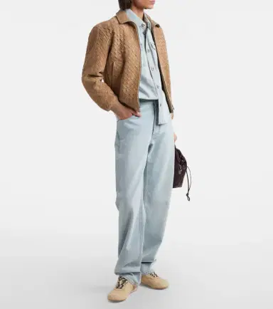 Bottega Veneta Mid-rise straight jeans | Thumbnail 3 Bottega Veneta Mid-rise straight jeans | Thumbnail 3