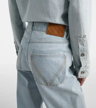 Bottega Veneta Mid-rise straight jeans | Thumbnail 5 Bottega Veneta Mid-rise straight jeans | Thumbnail 5