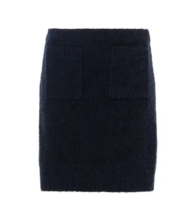 Bouclé midi skirt
