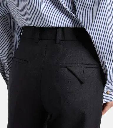 Bottega Veneta Wool tapered pants | Thumbnail 3 Bottega Veneta Wool tapered pants | Thumbnail 3