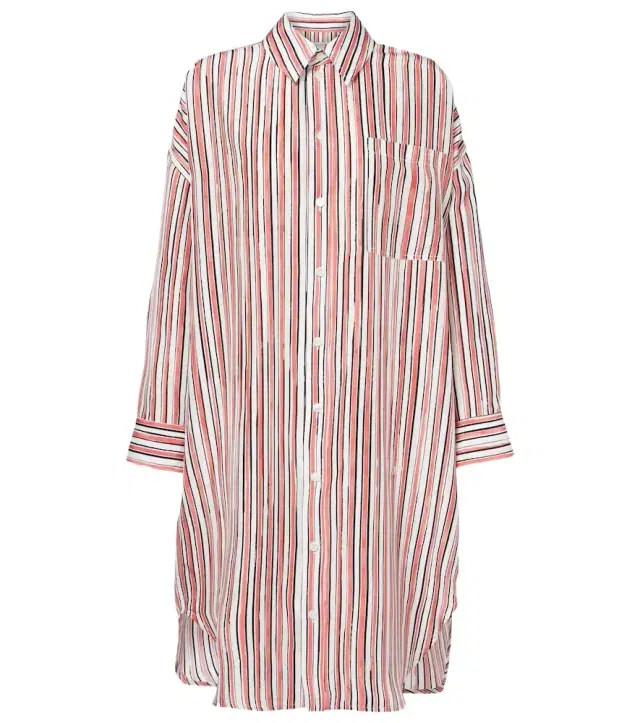 Silk midi dress