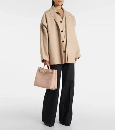 Bottega Veneta Wool and cashmere car coat | Thumbnail 3