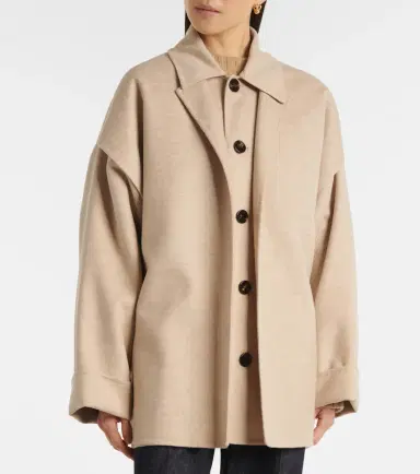 Bottega Veneta Wool and cashmere car coat | Thumbnail 5