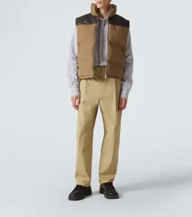 Bottega Veneta Intrecciato cotton poplin down vest | Thumbnail 5