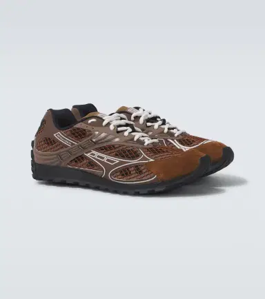 Bottega Veneta Orbit suede-trimmed sneakers | Thumbnail 3 Bottega Veneta Orbit suede-trimmed sneakers | Thumbnail 3