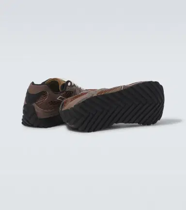 Bottega Veneta Orbit suede-trimmed sneakers | Thumbnail 4 Bottega Veneta Orbit suede-trimmed sneakers | Thumbnail 4
