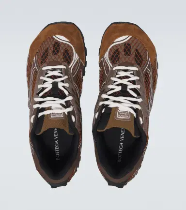 Bottega Veneta Orbit suede-trimmed sneakers | Thumbnail 5 Bottega Veneta Orbit suede-trimmed sneakers | Thumbnail 5