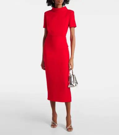 Roland Mouret Cady midi dress | Thumbnail 2 Roland Mouret Cady midi dress | Thumbnail 2