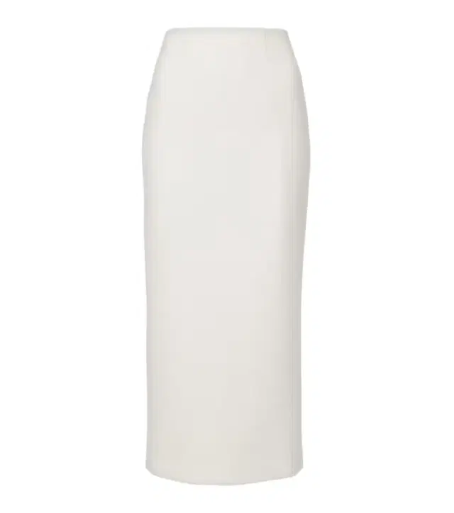Crêpe pencil skirt