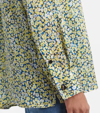 Bottega Veneta Daisy floral silk charmeuse shirt | Thumbnail 2 Bottega Veneta Daisy floral silk charmeuse shirt | Thumbnail 2