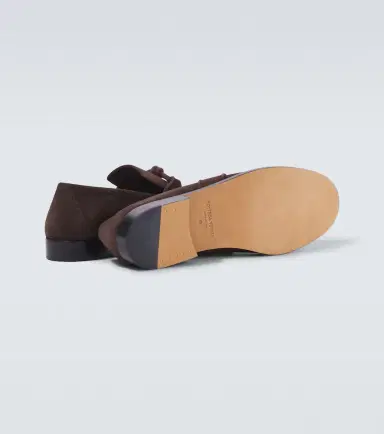 Bottega Veneta Astaire Knot suede loafers | Thumbnail 3