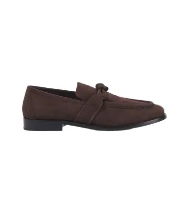 Bottega Veneta Astaire Knot suede loafers | Thumbnail 1
