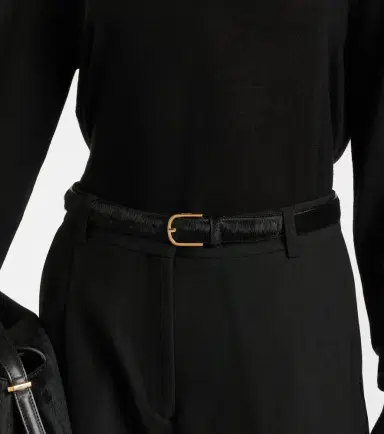 TOTEME Calf hair belt | Thumbnail 3