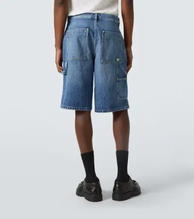 Bottega Veneta High-rise denim Bermuda shorts | Thumbnail 3 Bottega Veneta High-rise denim Bermuda shorts | Thumbnail 3