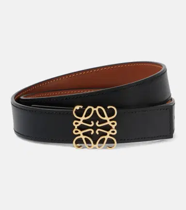Loewe Anagram reversible leather belt | Thumbnail 4