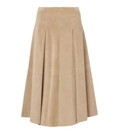 Brunello Cucinelli Cotton midi skirt | Thumbnail 1