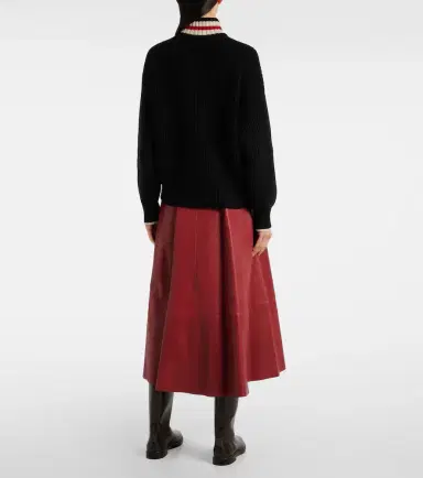 Brunello Cucinelli Wool half-zip sweater | Thumbnail 6