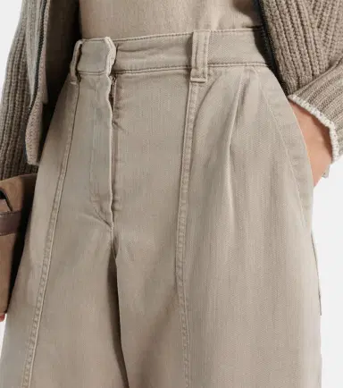 Brunello Cucinelli Mid-rise wide-leg jeans | Thumbnail 5