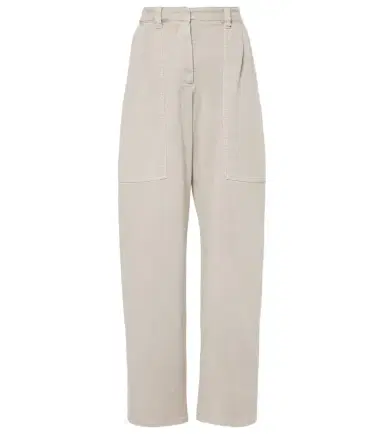 Brunello Cucinelli Mid-rise wide-leg jeans | Thumbnail 1