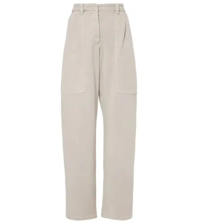 Brunello Cucinelli Mid-rise wide-leg jeans