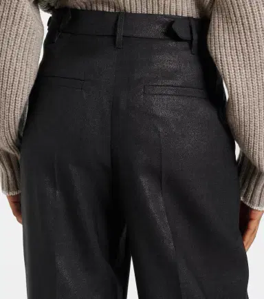 Brunello Cucinelli Wool-blend wide-leg pants | Thumbnail 5