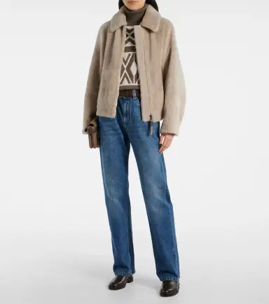 Brunello Cucinelli High-rise straight jeans | Thumbnail 2