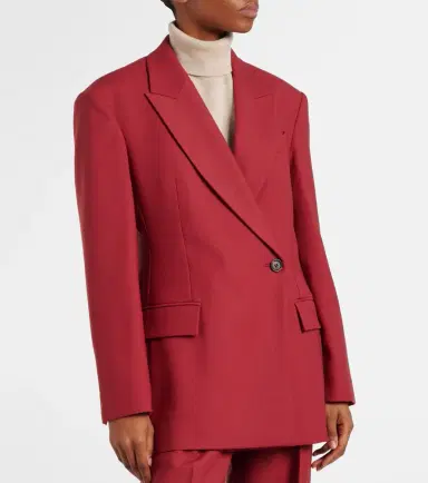 Brunello Cucinelli Virgin wool twill blazer | Thumbnail 4