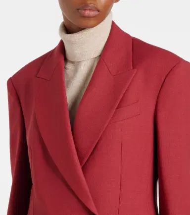 Brunello Cucinelli Virgin wool twill blazer | Thumbnail 5