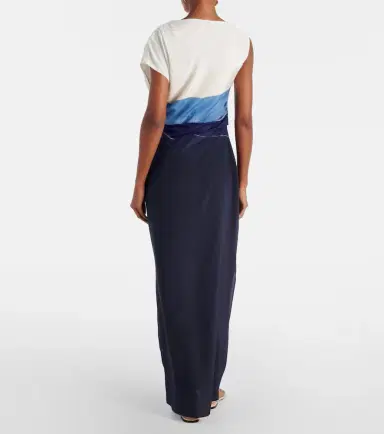SIR Mariner printed silk maxi dress | Thumbnail 2