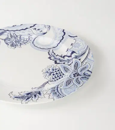 Etro Bloom set of 2 porcelain charger plates | Thumbnail 2