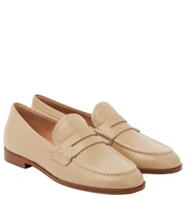 Gianvito Rossi Georgie Nuit patent leather loafers | Thumbnail 1