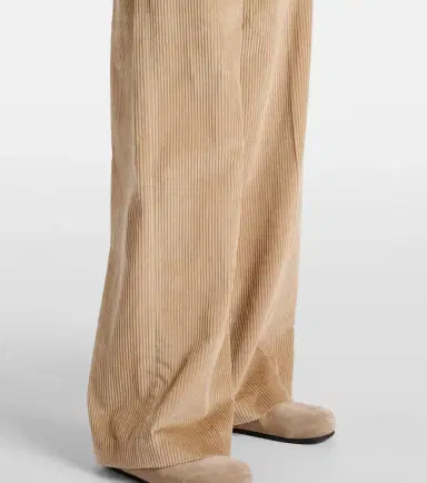 Brunello Cucinelli High-rise wide-leg corduroy pants | Thumbnail 2