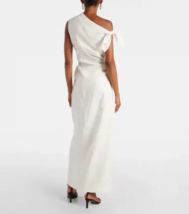 SIR Tamara linen maxi dress | Thumbnail 6