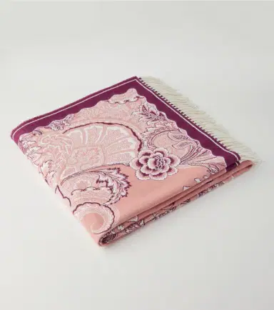 Etro Floral wool throw | Thumbnail 3