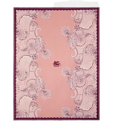 Etro Floral wool throw | Thumbnail 1