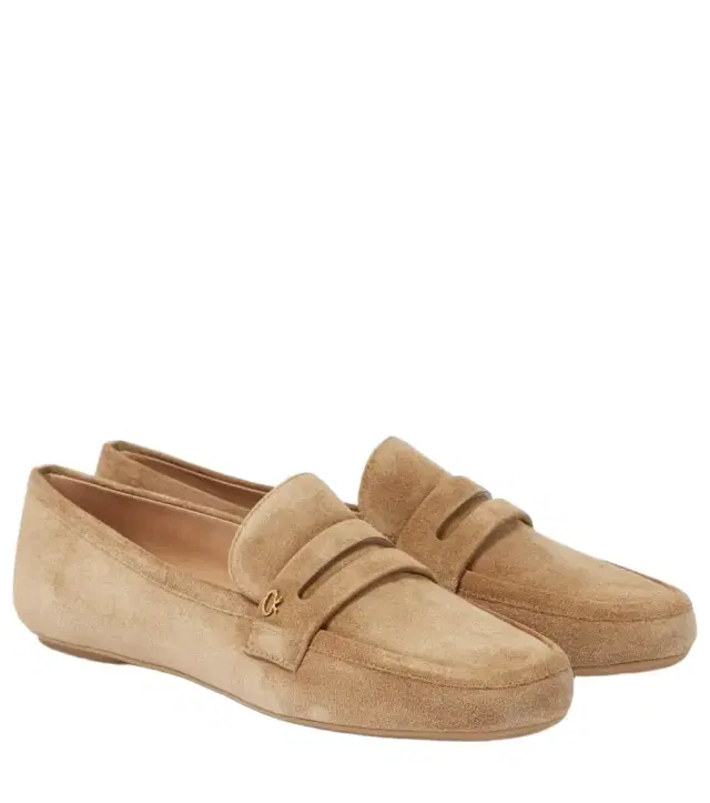 Gianvito Rossi Giorgia suede penny loafers