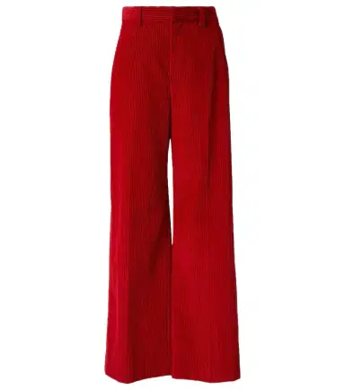 Brunello Cucinelli High-rise cotton corduroy wide-leg pants | Thumbnail 1 Brunello Cucinelli High-rise cotton corduroy wide-leg pants | Thumbnail 1