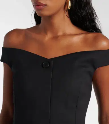 SIR Sandrine off-shoulder minidress | Thumbnail 3