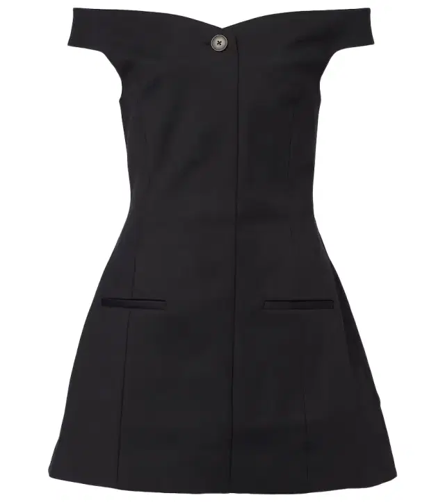 SIR Sandrine off-shoulder minidress