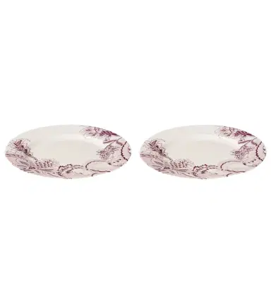 Etro Bloom set of 2 porcelain charger plates | Thumbnail 1