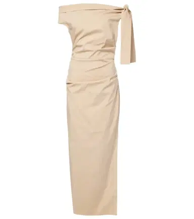 SIR Dahlia off-shoulder cotton-blend gown | Thumbnail 1