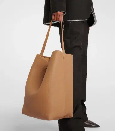 The Row N/S Park Large leather tote bag | Thumbnail 5