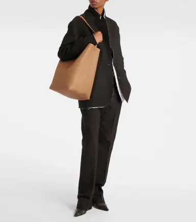 The Row N/S Park Large leather tote bag | Thumbnail 7