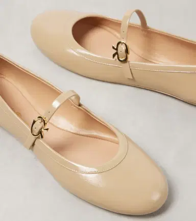 Gianvito Rossi Carla patent leather Mary Jane flats | Thumbnail 4